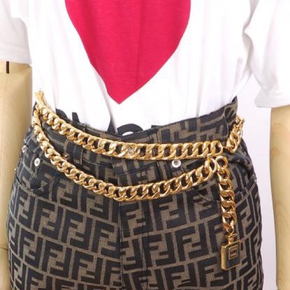 Vintage Chanel Chain Belt - Picture 6 of 7